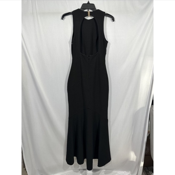 NEW $268 SIGNIFICANT OTHER [ 6 US ]‎ Ezra Asymmetrical Maxi Dress Gown Black - Picture 11 of 14